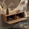 Planetmöbel Garderoben-Set Flur Möbel Garderobe Hängeschrank 100cm weiß, (Garderobenschrank) Bild 3