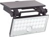 Brilliant LED Außen-Wandleuchte Luton Außenlampe Solar, 19 cm, 1000 lm, 4100 K, schwenkbar, schwarz Bild 4