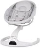 Chipolino Babywippe E-Sway Fernbedienung Musik Bluetooth Plüschtiere Timer Gurt grau Bild 2