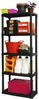 Dmora Aurelian Outdoor-Garderobe, Outdoor-Regal, Mehrzweck-Balkongarderobe, Outdoor-Schrank, 100 % Made in Italy, Anthrazit, 70 x 30 x 176 cm Bild 4