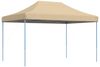 vidaXL Pop-Up Partyzelt, faltbar, Stahl / PE, Beige, ohne Seitenteile, 315 x 410 x 279 cm Bild 4