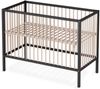 Sämann Babybett Sleepy 60x120 cm, schwarz/natur Bild 5