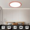 LQWELL ® Deckenleuchte LED Deckenlampe, IP44 Wasserfest Badlampe Rund Flach 18W 4000K 1600LM Modern Schlicht Lampe Dünn für Wohnzimmer Badezimmer Schlafzimmer Küche Balkon Flur Keller Büro, 220*24mm Bild 3