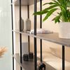 HOME DELUXE Regal INDU Dark Oak - (L x B x H): 140 x 35 x 196 cm Bild 3