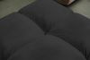 KAWOLA Sofa VIVIEN Ecksofa Velvet schwarz Longchair rechts 85 x 178 x 290 cm Bild 5