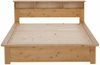 Home affaire Massivholzbett "KERO" BESTSELLER! Stauraum im Kopfteil, zertifiziertes Massivholz (Kiefer), optional mit Schublade Bild 3