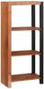 vidaXL Bücherregal Braun 50 x 30 x 110 cm Massivholz Akazie 4104013 Bild 2