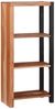 vidaXL Bücherregal Braun 50 x 30 x 110 cm Massivholz Akazie 4104013 Bild 3