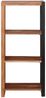 vidaXL Bücherregal Braun 50 x 30 x 110 cm Massivholz Akazie 4104013 Bild 4