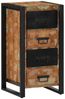 vidaXL Schubladenschrank Mehrfarbig 40x40x75 cm Altholz Massiv 4013582 Bild 3