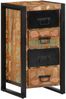 vidaXL Schubladenschrank Mehrfarbig 40x40x75 cm Altholz Massiv 4013582 Bild 4
