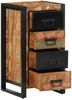 vidaXL Schubladenschrank Mehrfarbig 40x40x75 cm Altholz Massiv 4013582 Bild 5