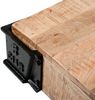 Couchtisch OSA Mango Wohnzimmertisch auf Rädern Beistelltisch Tisch ca. L120cm Bild 5