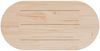 vidaXL Tischplatte 100x50x2,5 cm Massivholz Kiefer Oval 824360 Bild 4
