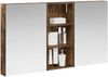 vidaXL Badezimmerschrank-Set 3 pcs 110 x 10,5 x 60,5 cm Holzwerkstoff 3403716 Bild 3