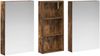 vidaXL Badezimmerschrank-Set 3 pcs 110 x 10,5 x 60,5 cm Holzwerkstoff 3403716 Bild 5