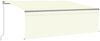 vidaXL Markise Manuell Einziehbar mit Rollo & LED 4x3 m Creme 3069422 Bild 2