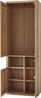 Garderobenschrank Eiche teilmassiv 70 cm Nr. 01 Bianco Bild 3