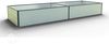 GFP HALFSIZE Aluminium Hochbeet - Platzsparendes & Stabiles Gartenbeet in Aluminium eloxiert - 297 x 99 x 39 cm - Ideales halbhohes Modell für Familien-Gartenspaß Bild 2