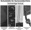 Youyijia Gartenmöbel-Schutzhülle Abdeckung für Gartenmöbel Rund Gartentischabdeckung Bild 4