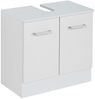 Waschbeckenunterschrank >Riga< in Weiß-Matt - 60x54x35cm (BxHxT) Bild 2
