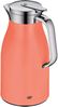 alfi SKYLINE 1,0l, deep apricot, Edelstahl-Isolierkanne mit hygienischem Hartglaseinsatz, Drehverschluss mit bequemer Drucktaste, ergonomischer Griff, ideal als Kaffeekanne, Teekanne, BPA-frei Bild 4