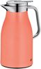 alfi SKYLINE 1,0l, deep apricot, Edelstahl-Isolierkanne mit hygienischem Hartglaseinsatz, Drehverschluss mit bequemer Drucktaste, ergonomischer Griff, ideal als Kaffeekanne, Teekanne, BPA-frei Bild 2