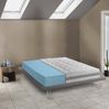 Dmora Doppelmatratze Avanti, herausnehmbare Matratze aus Memory-Schaum und Wasserschaum, 100 % Made in Italy, milbenhemmend und hypoallergen, 120 x 190 x 21 cm Bild 2