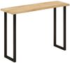 vidaXL Konsolentisch mit Baumkante 105x33x76 cm Massivholz Mango 372765 Bild 4