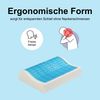 Mayaadi-Home Orthopädisches Kissen mit Gel - 60x40x11/8cm - gegen Nackenschmerzen - Visco Memory Foam – NY5-01K Bild 2