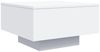 vidaXL Couchtisch mit LED-Leuchten Weiß 55x55x31 cm 836574 Bild 3