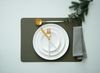 ASA Tabletops Rough Black Tisch-Set 46x33 cm Lederoptik Bild 2