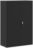 vidaXL Aktenschrank Schwarz 90x40x140 cm Stahl 339746 Bild 2