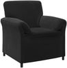 vidaXL 1-Sitzer Sofa Schwarz 88 x 83 x 95 cm Samt 42033931 Bild 2