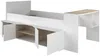Vente-unique - JOCHIANE Bett Holz, Platte BeigeWeiß - B 240,6 cm x H 90 cm x L 115,9 cm Bild 5