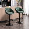 WAHSON OFFICE CHAIRS Barhocker höhenverstellbar drehbar Barstuhl aus Handtuchstoff 2er Set Bild 5