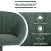 WAHSON OFFICE CHAIRS Barhocker höhenverstellbar drehbar Barstuhl aus Handtuchstoff 2er Set Bild 4