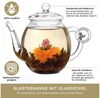 Creano Teekanne Teekanne 500ml, 0,5 l, (1er-Set, 2-St, Teekanne & Deckel), tropffrei Bild 3