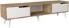 Fernsehschrank Kullila 160x35x40 cm Eicheoptik/Weiß [en. casa] Bild 5
