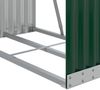 vidaXL Kaminholzunterstand Grün 80x45x120 cm Verzinkter Stahl 364539 Bild 3