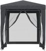 vidaXL Partyzelt mit 4 Mesh-Seitenwänden Anthrazit 2x2 m HDPE 319219 Bild 3