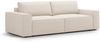 Micadoni Schlafsofa Jodie 3-Sitzer Boucle Beige Bild 2