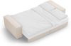 Micadoni Schlafsofa Jodie 3-Sitzer Boucle Beige Bild 5