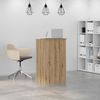 vidaXL Empfangstheke Artisan-Eiche 55x50x103,5 cm Holzwerkstoff 859023 Bild 3