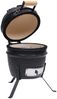 vidaXL 2-in-1 Kamado-Grill, Keramik 56 cm, Schwarz Bild 4