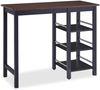 vidaXL Bar Set 3 Stück MDF Schwarz 245363 Bild 3