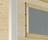Alpholz Gerätehaus Kasuko (optional mit Schleppdach 485x385 Gartenhaus aus Holz Holzhaus mit 28 mm Wandstärke Blockbohlenhaus mit Montagematerial Bild 2