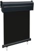 vidaXL Balkon-Seitenmarkise 65x250 cm Schwarz 48400 Bild 3