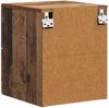 vidaXL Wandmontierter Nachttisch Altholz 34,5 x 33 x 40 cm 898821 Bild 5