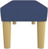 vidaXL Sitzbank Blau 100x30x30 cm Stoff 346658 Bild 4